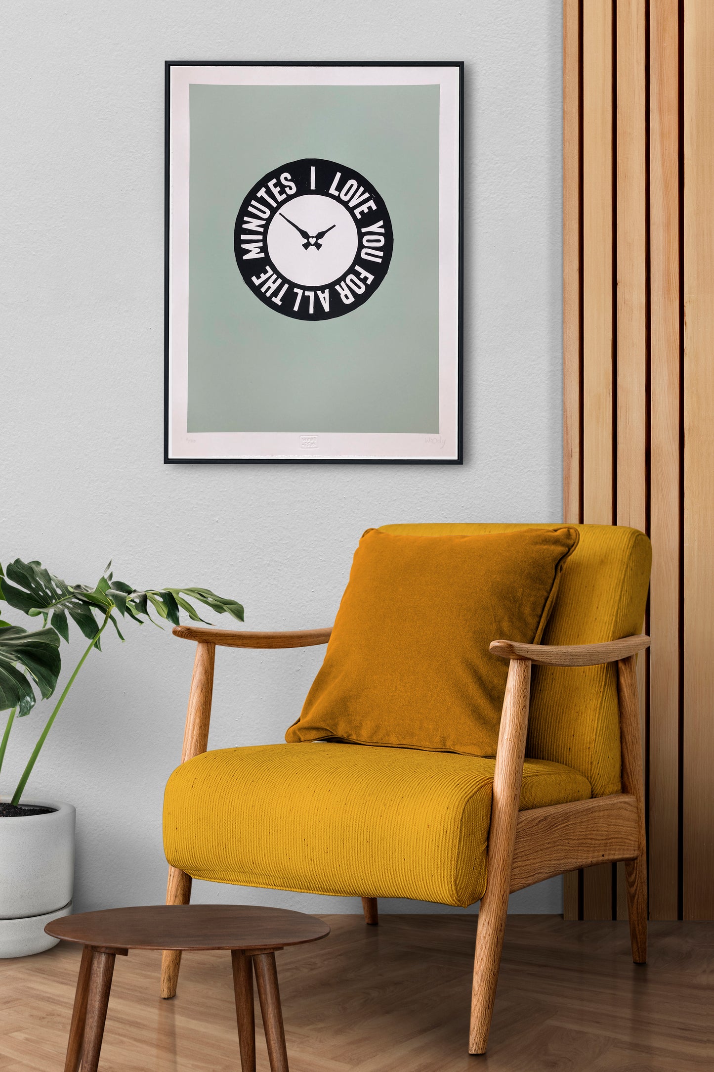 LIMITED EDITION 'Minutes' Large Signed Screen Print