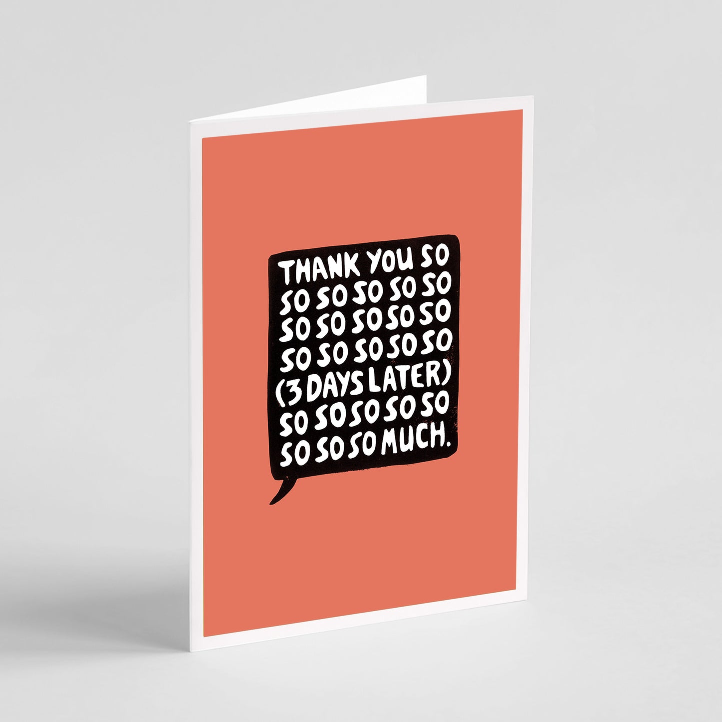 Thank You So So So Much - Card