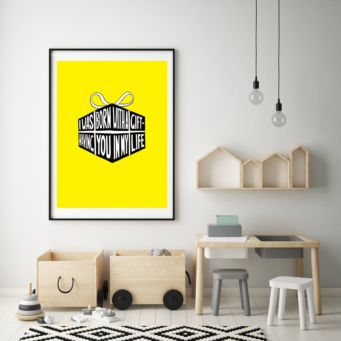 NEW! I Was Born With A Gift - Print